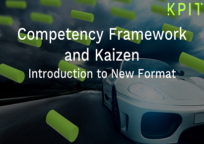 Competency Framework and Kaizen: Introduction to New Format CEI_35