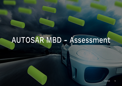 AUTOSAR MBD - Assessment EDUAUTOSAR15
