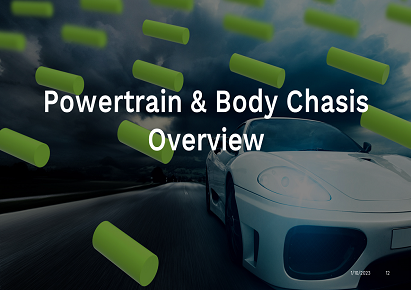 Powertrain & Body Chasis – Overview EDUBODY1023