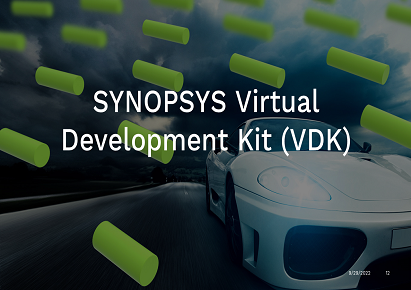 SYNOPSYS Virtual Development Kit (VDK) EDUCEIVDK17
