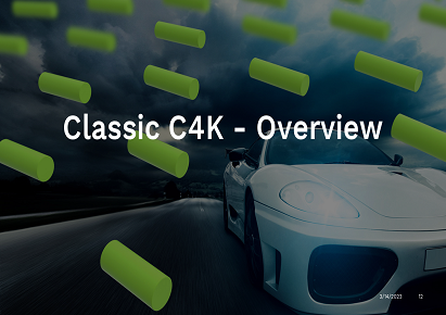 Classic C4k Overview EDUCLC4K1932