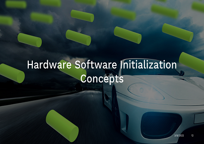 Hardware Software Initialization Concepts EDUHSIC12