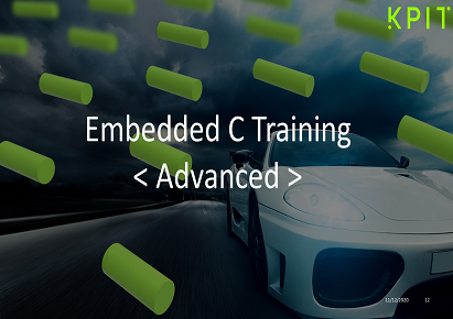 Embedded C Training -  Advanced EDUPESIF1066