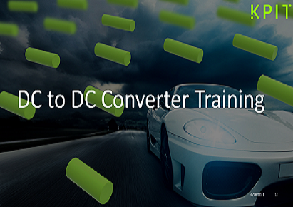 DC to DC Converter Training  EDUPESIF1075