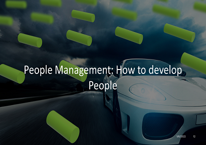 People Management: How to develop People  EDUPROFTM1022