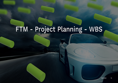 FTM - Project Planning - WBS EDUPROFTM1024