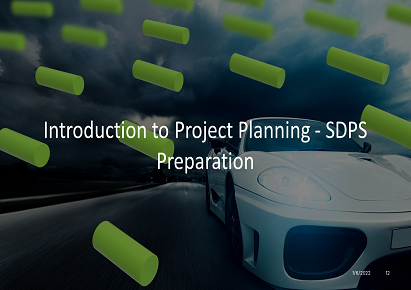 Introduction to Project Planning - SDPS Preparation EDUPROFTM1029