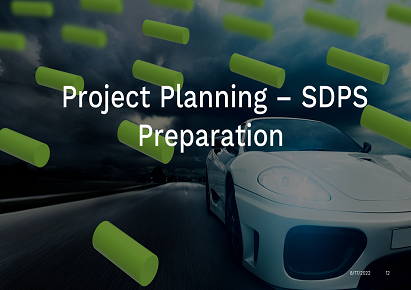 Project Planning - SDPS Preparation EDUPROFTM1029