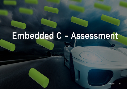 Embedded C – Assessment EDUTECHEC2341