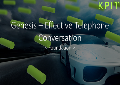 Genesis Diploma - Effective Telephone Conversation CORGENIF006