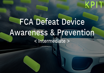 FCA Defeat Device Awareness and Prevention  EDUPESII1030