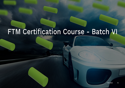 FTM Certification Course - Batch VI FTMCEI36